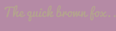 Image with Font Color B4A28F and Background Color B58AA5
